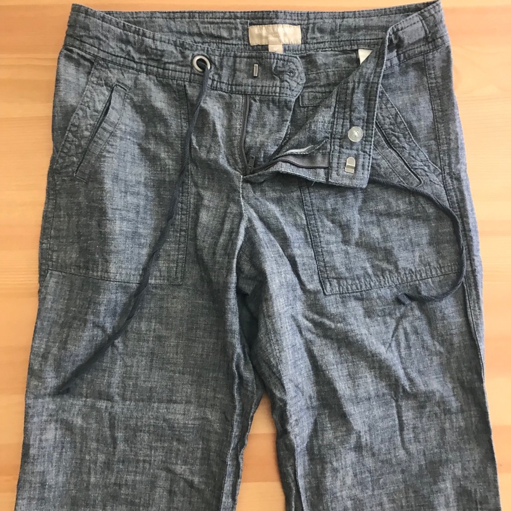 Banana Republic 6P linen Pant